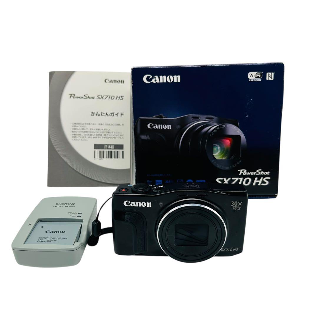 Canon PowerShot SX710 HS ブラック