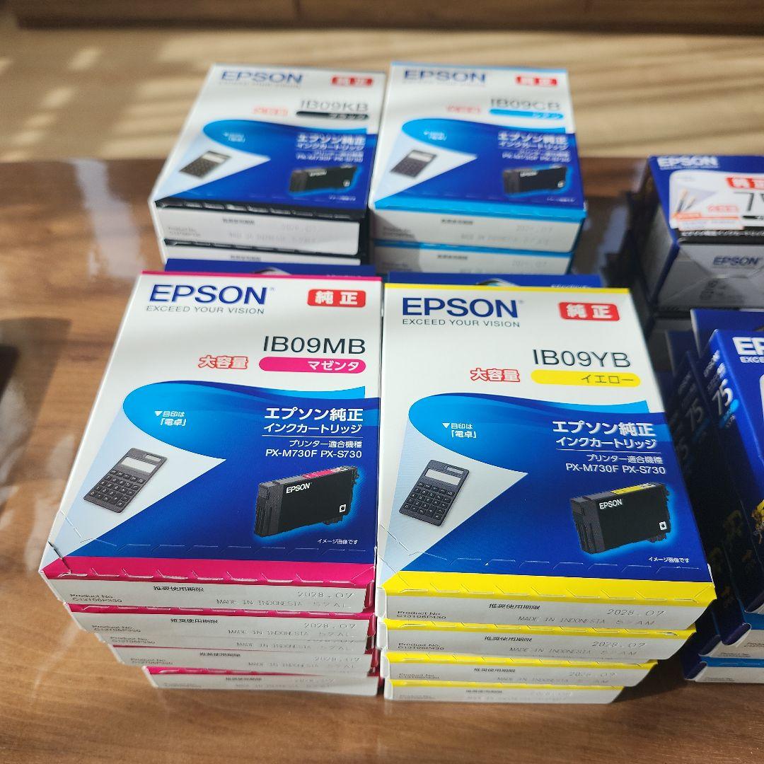 Epson インクカートリッジセット IB09シリーズ IC75シリーズ