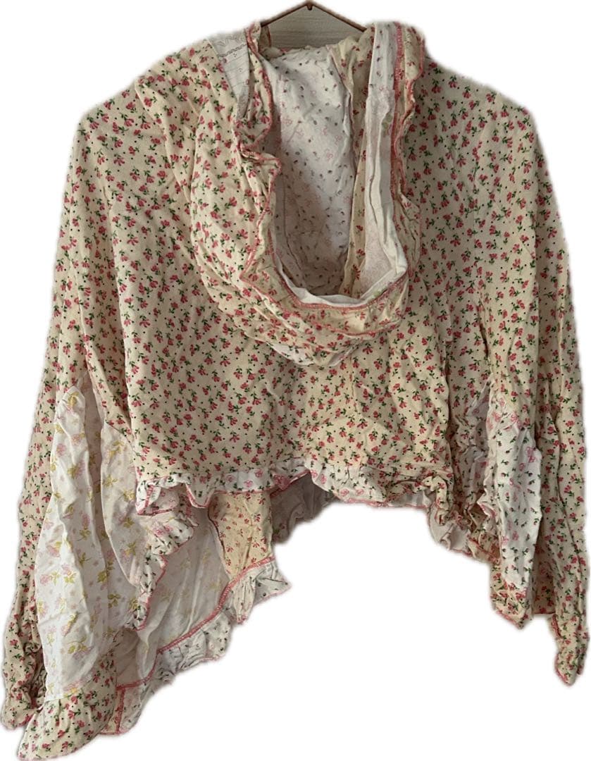 オオハシ商店　floral nel hoodie