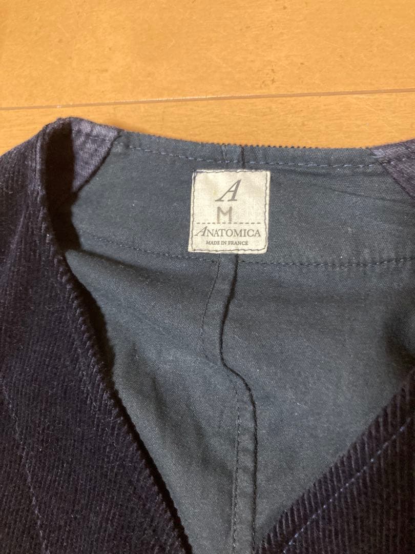 アナトミカ モールスキンANATOMICA SAGANベスト フレンチガーメンツ