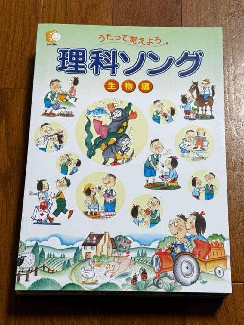 しちだ式　理科ソング 社会ソング 5冊セット 2025年刷