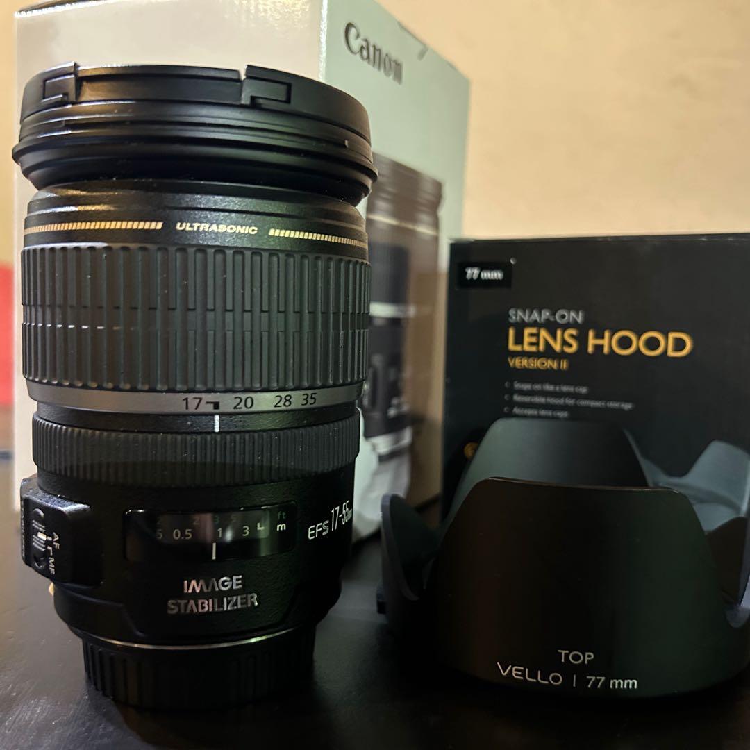 【極美品】 Canon EF-S 17-55mm f/2.8 中古 元箱付属