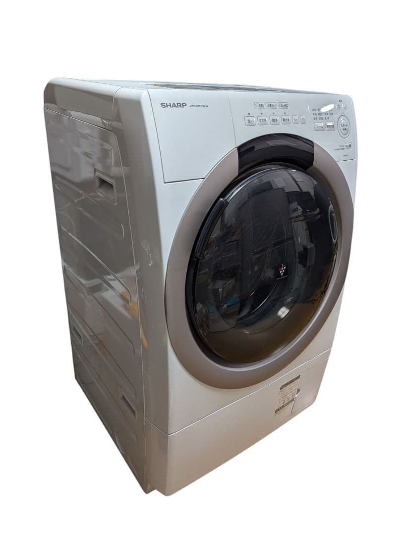 ​2025年製 SHARP ドラム式洗濯機 ES-S7K-CR 7kg 乾燥機