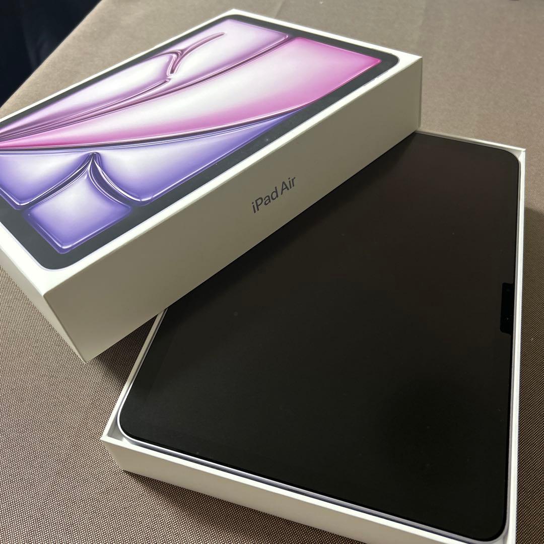 第6世代iPad Air M2 Wi-Fiモデル128Gパープル　11インチ