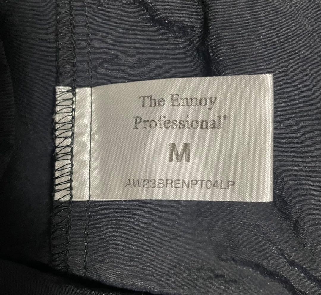 エンノイ　2023 シャカシャカ　ブラック　M 美品　ズボンのみ