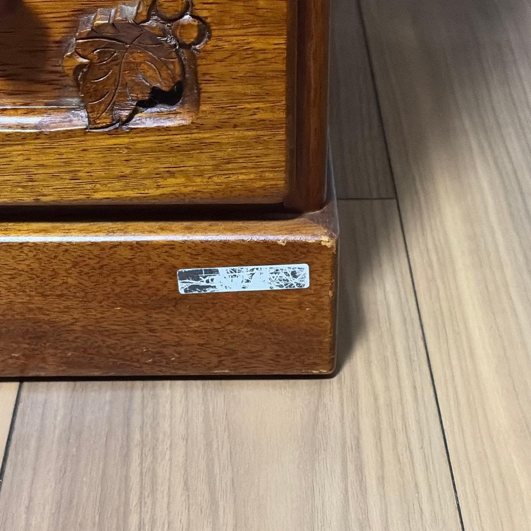 吉川 葡萄園 スリムチェスト　アンティーク 木製 小物入れ