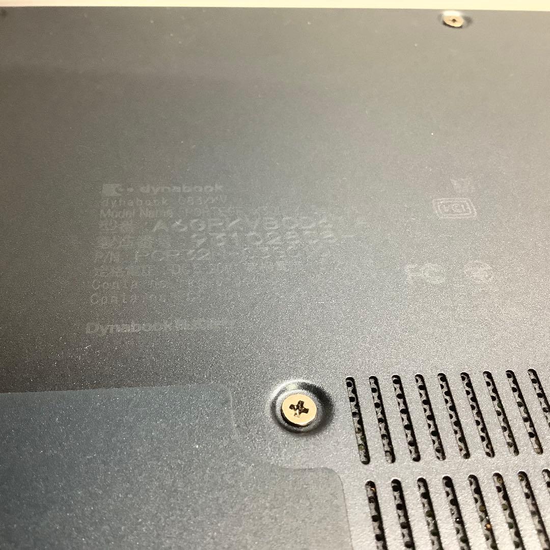 ジャンク品　dynabook ノートPC ACアダプター付き