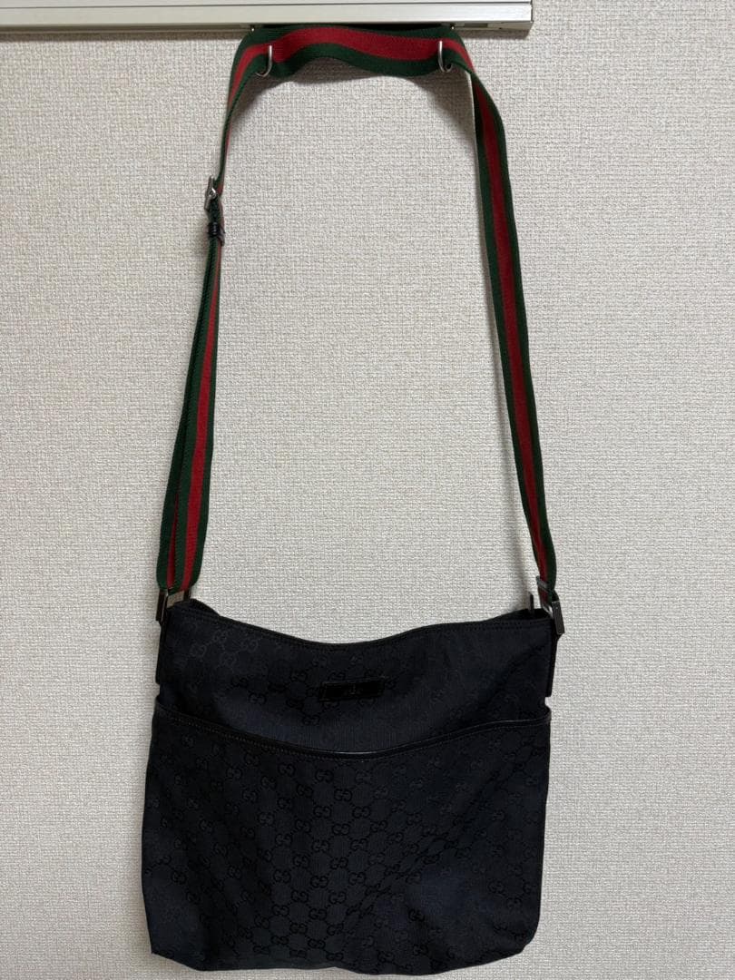 GUCCI グッチ シェリーライン GGキャンバス ショルダー メッセンジャー
