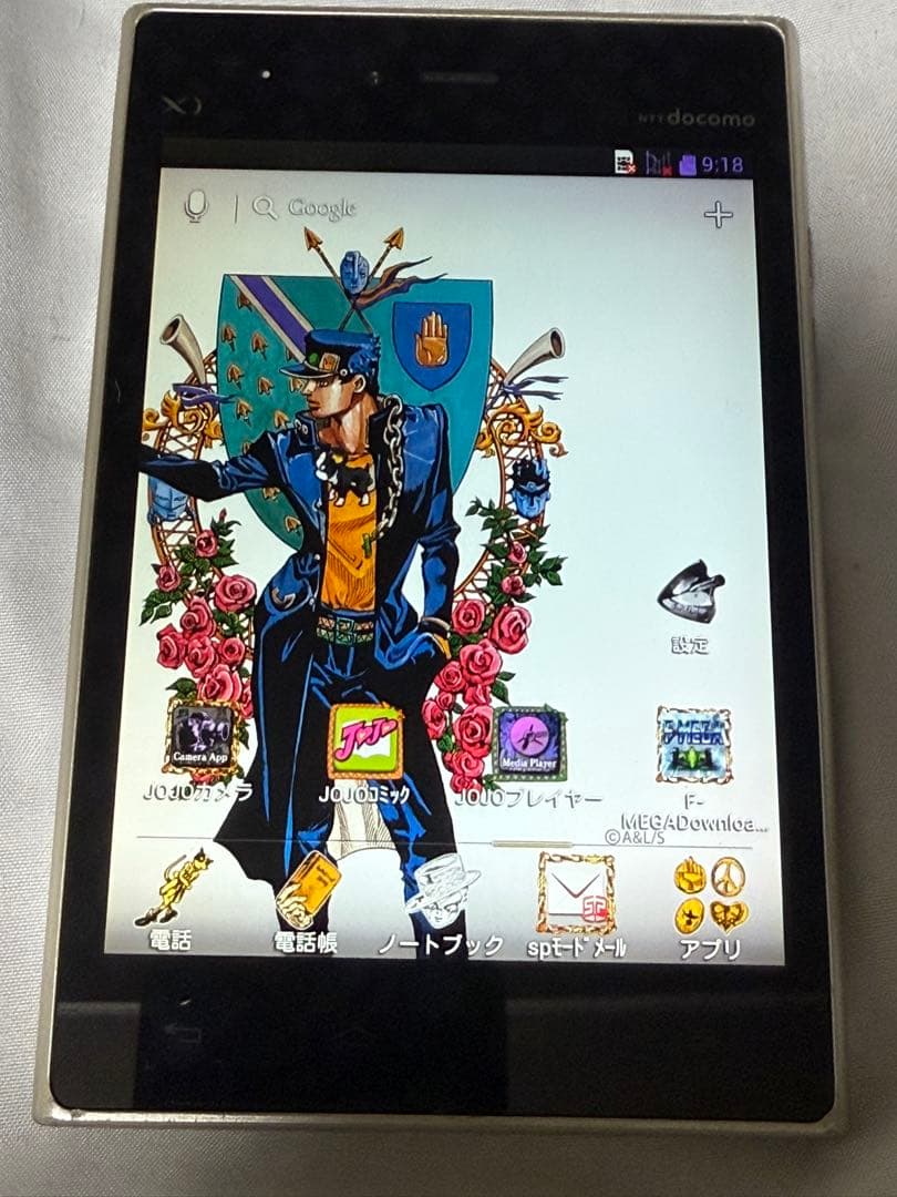 ★ジョジョスマホ★L-06D JOJO ジョジョの奇妙な冒険docomoドコモ