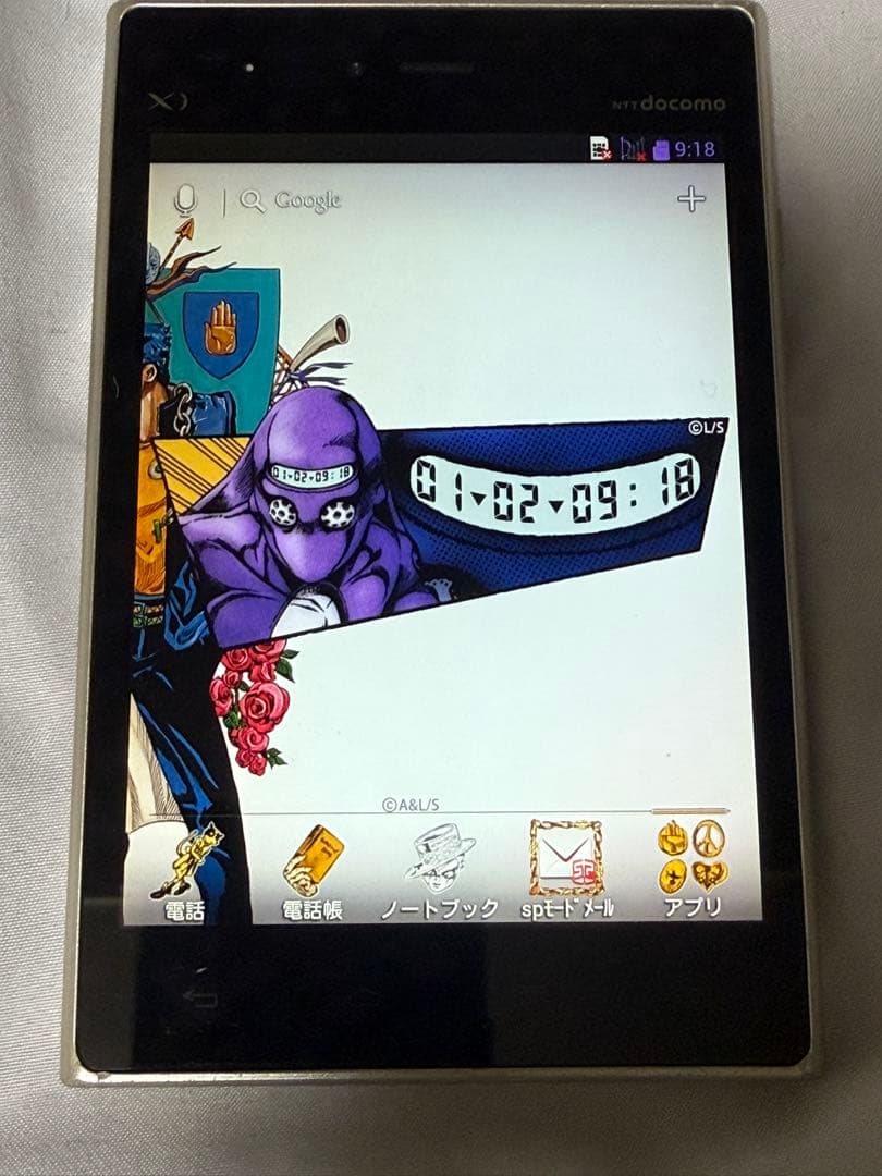 ★ジョジョスマホ★L-06D JOJO ジョジョの奇妙な冒険docomoドコモ