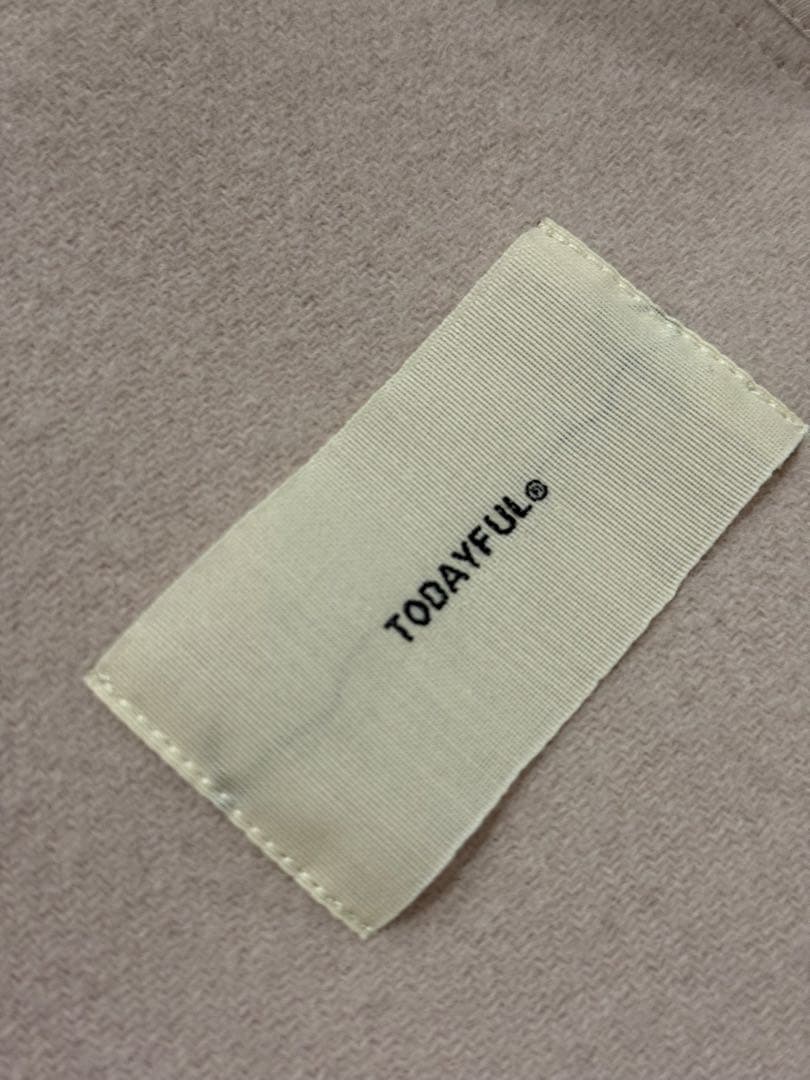 TODAYFUL Wool Shirts Jacket ピンク 38