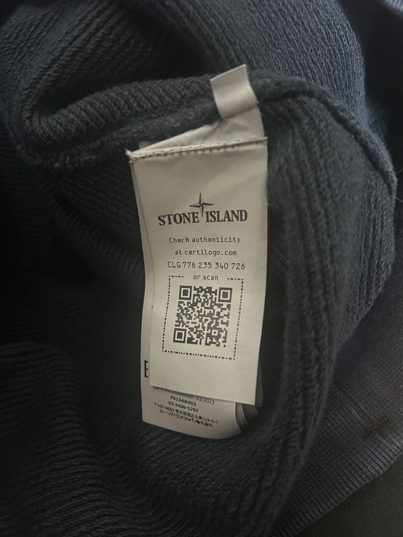 STONE  アノラック フーディー M 正規品 ワッペン付き