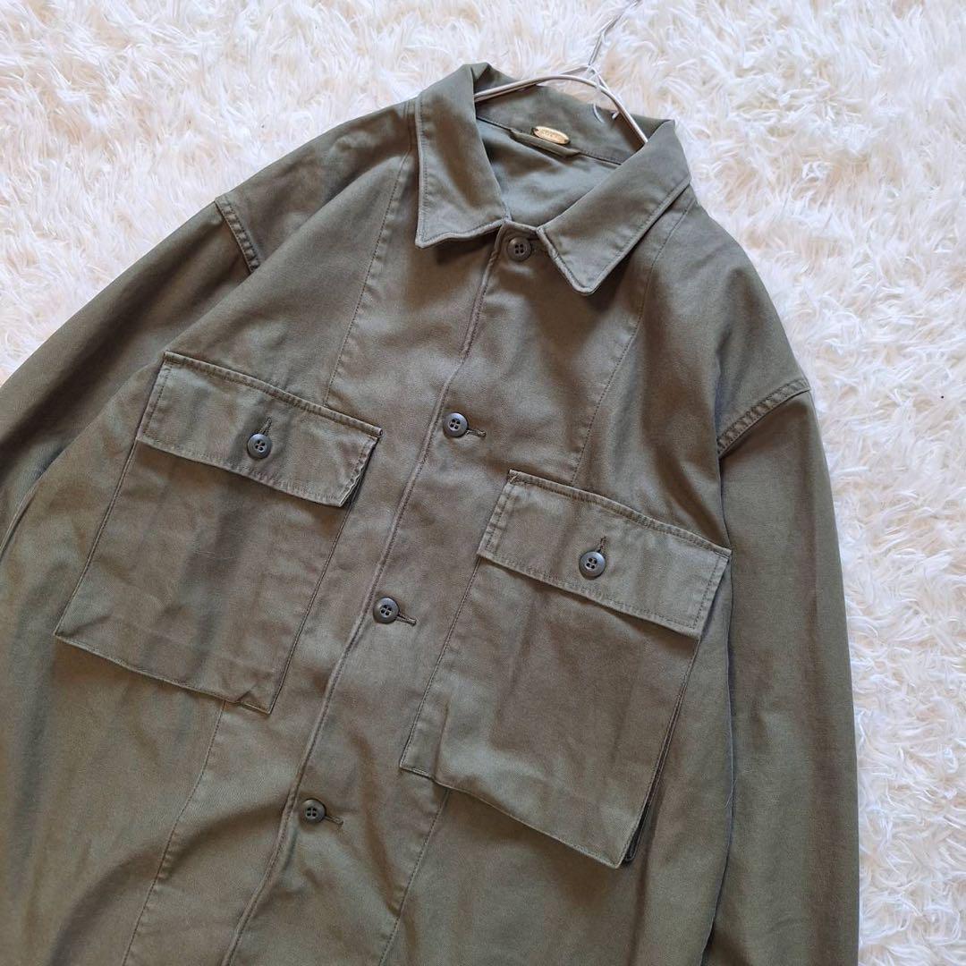 美品✨ミューズドゥドゥーズィエムクラス military シャツジャケット