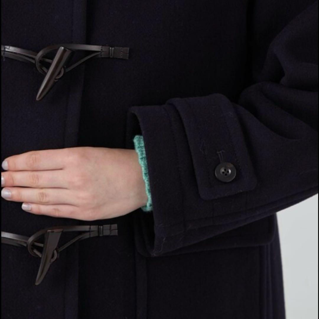 【未使用品に近い】トゥモローランド　マカフィー　ダッフルコート ネイビー