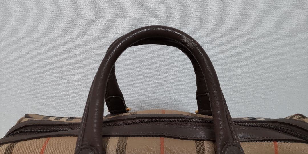 BURBERRY　バーバリー ノバチェック　ボストンバッグ