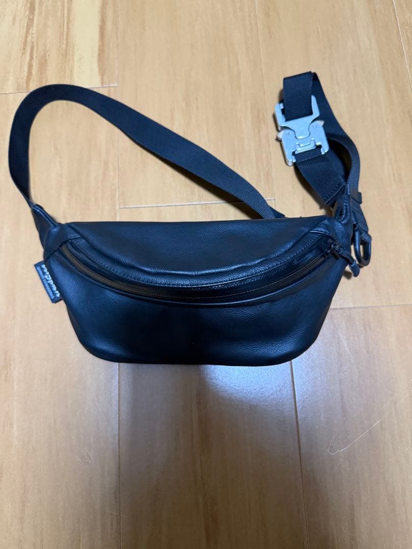 bagjack Bshop別注 レザーヒップバッグ バッグジャック ブラック