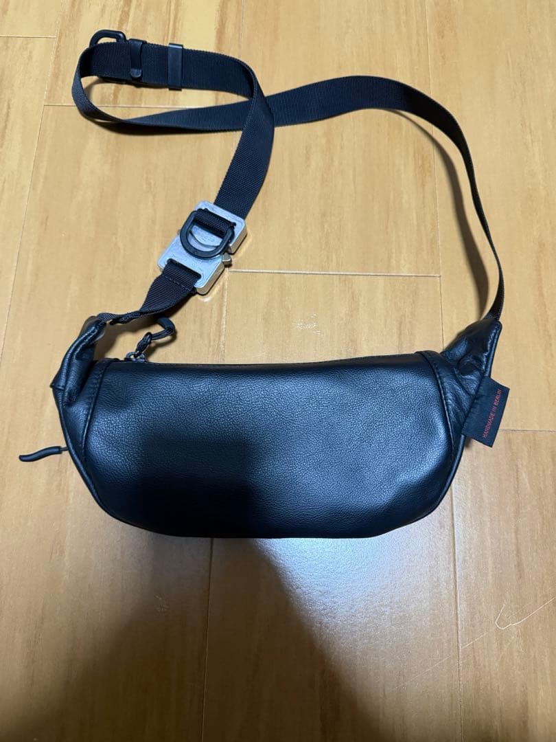 bagjack Bshop別注 レザーヒップバッグ バッグジャック ブラック