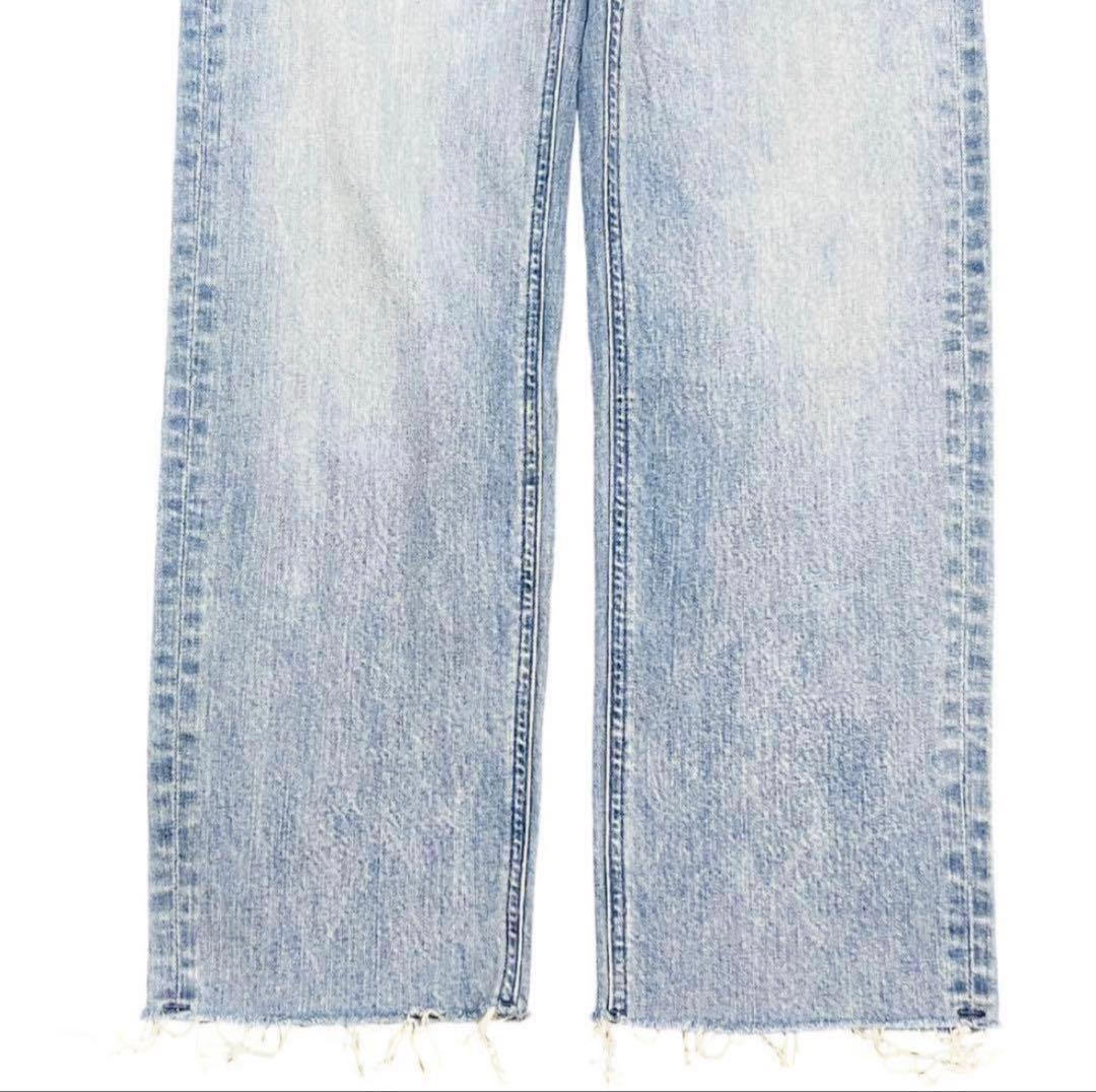 美品 YANUK ヤヌーク LEA ローライズ カットオフ サイズ23