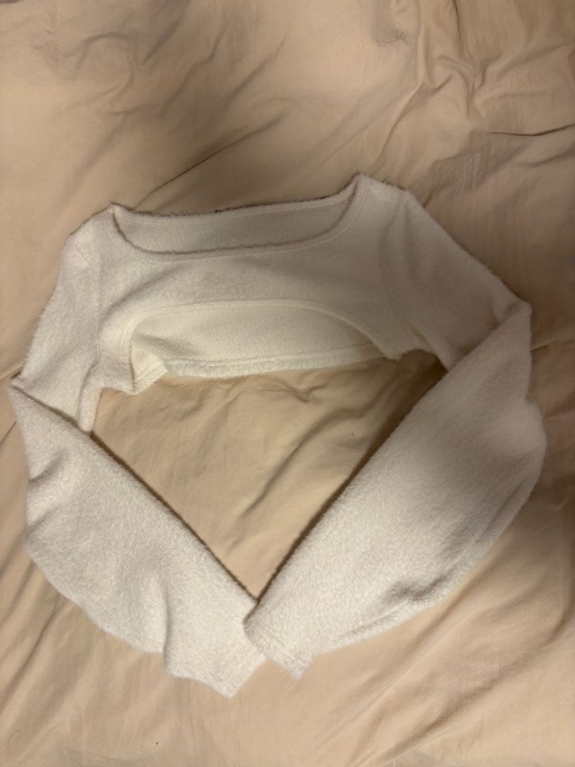 Bunny Lis ふわもこボレロ×ストライプミニワンピセット