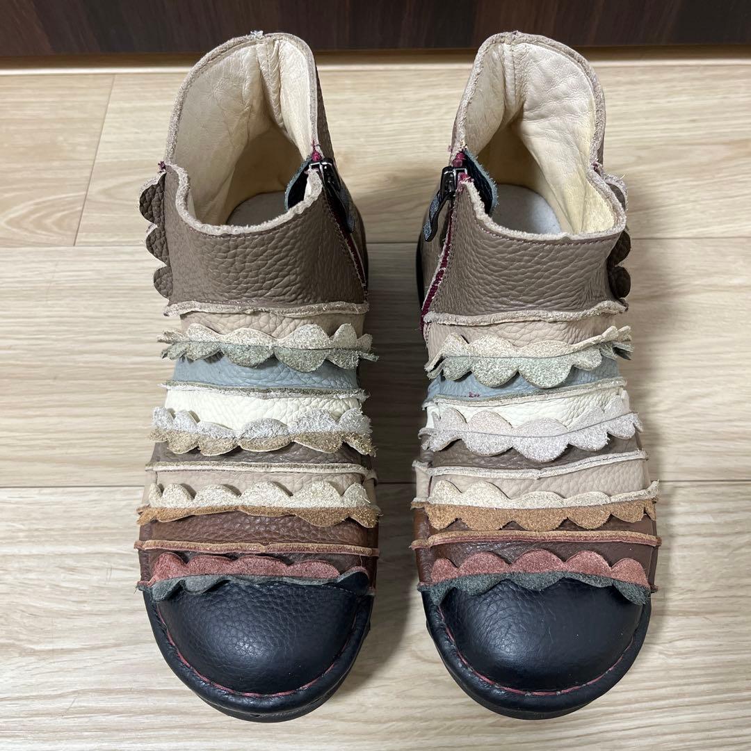 美品部類！estacion エスタシオン MSE95 本革 24cm前後