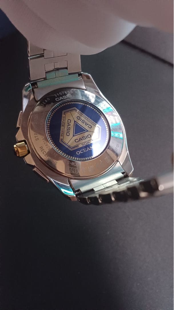 【ネル】Casio OCW-S7000SS-2AJR 50周年記念モデル