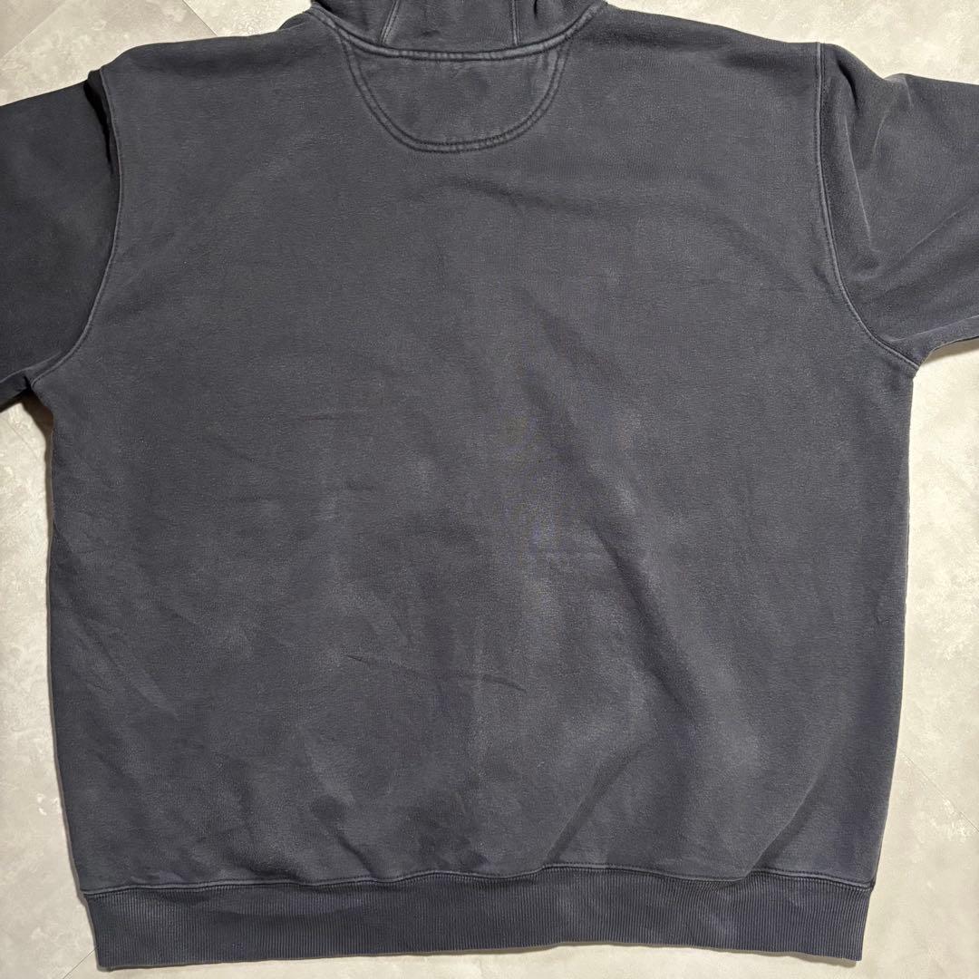 カーハート carhartt パーカー　フルジップ　サンフェード　ブラック　黒