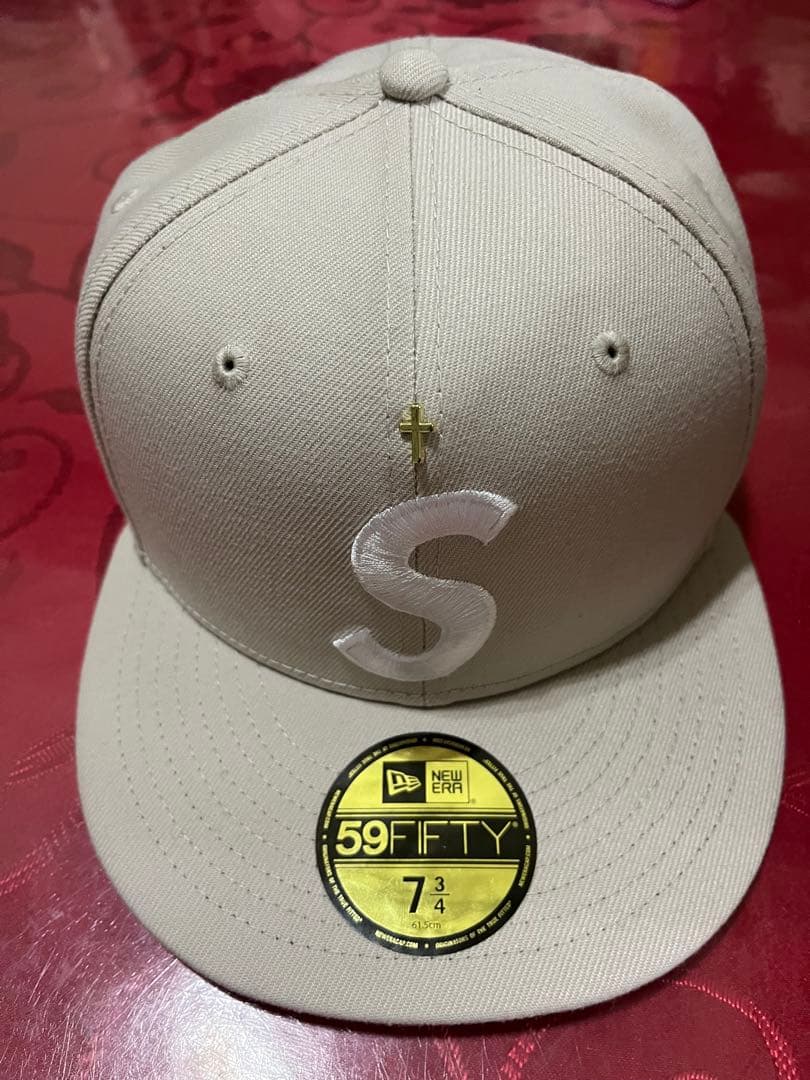 帽子 Supreme Gold Cross S Logo NewEra \