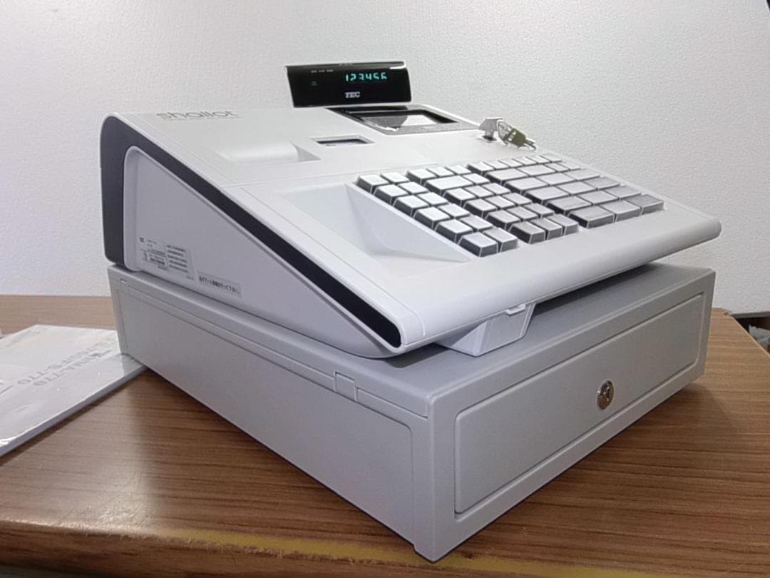 美品23年製118設定無料MA-700物販10部門東芝テックインボイスレジスター