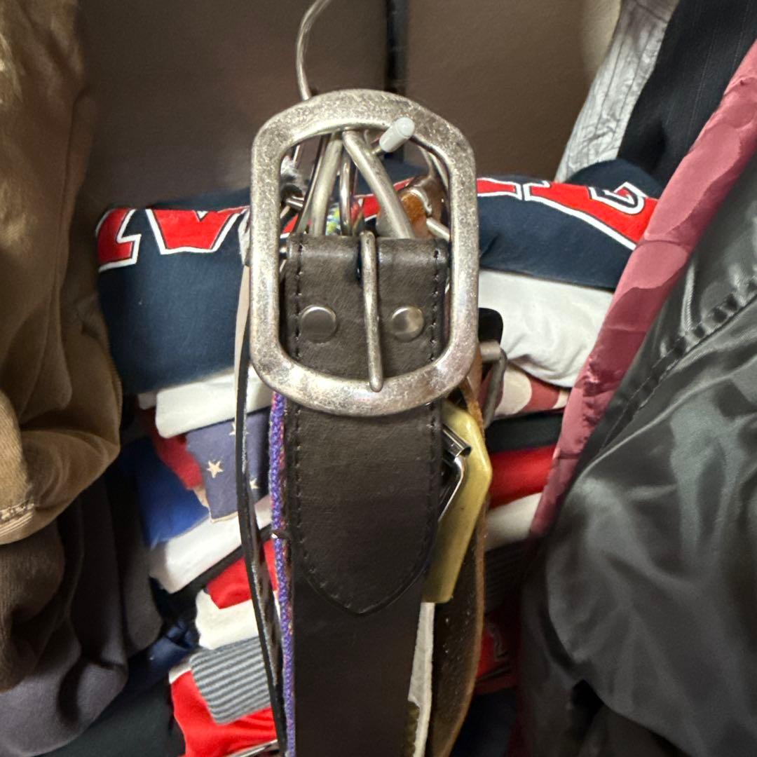 HTC似　本革スタッズベルト