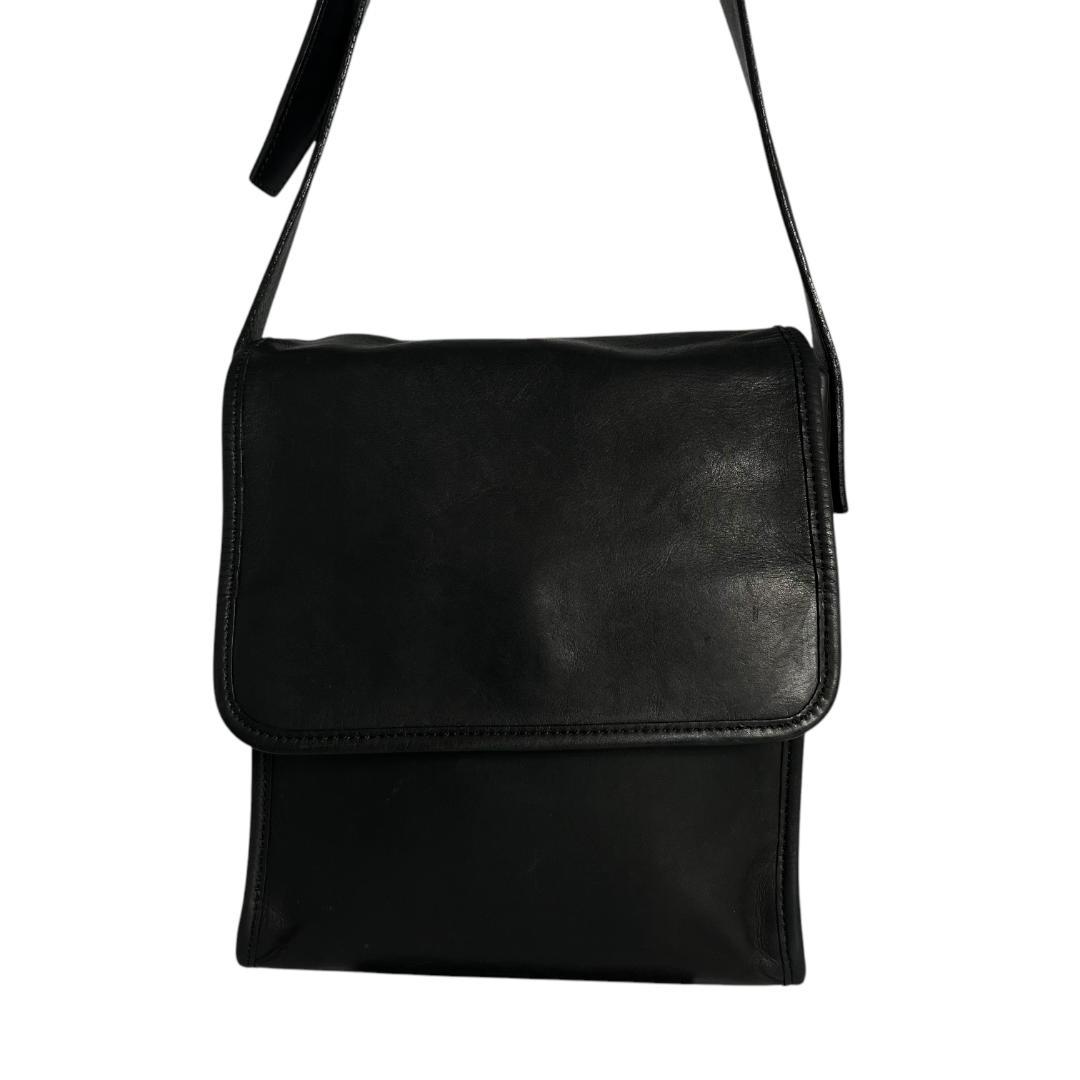 ソメスサドル 本革 ショルダーバッグ 斜め掛け フラップ メンズ B0843