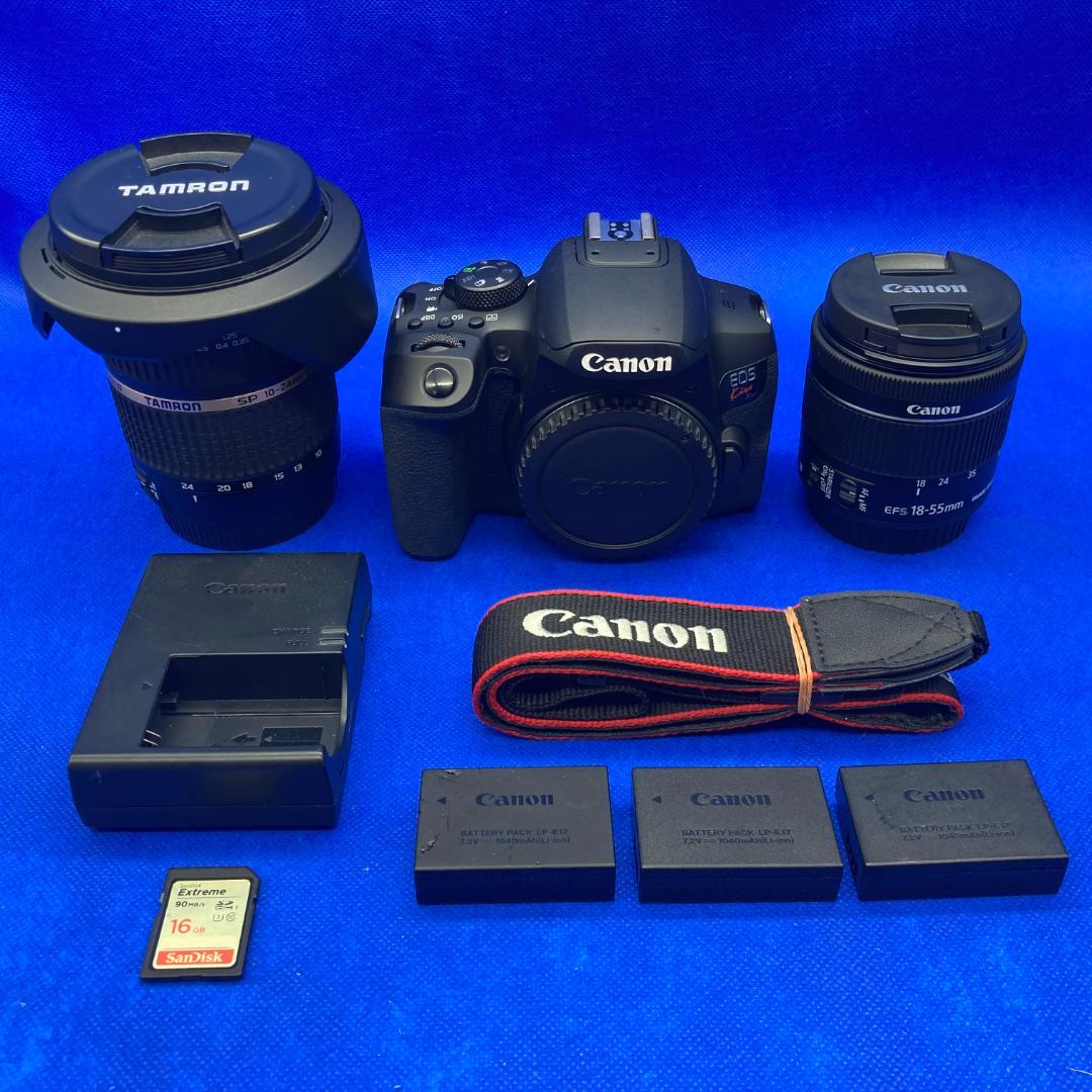 Canon EOS Kiss X10i　レンズ２本セット