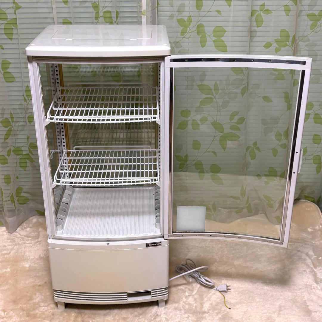 レマコム 卓上冷蔵ショーケース RCS-4G84SL 84L