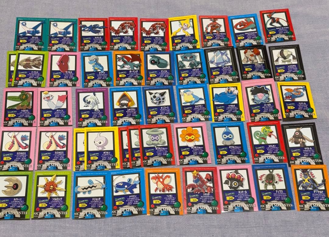 非売、希少品 ポケモンキッズシール226枚2000~2008 1枚あたり100円