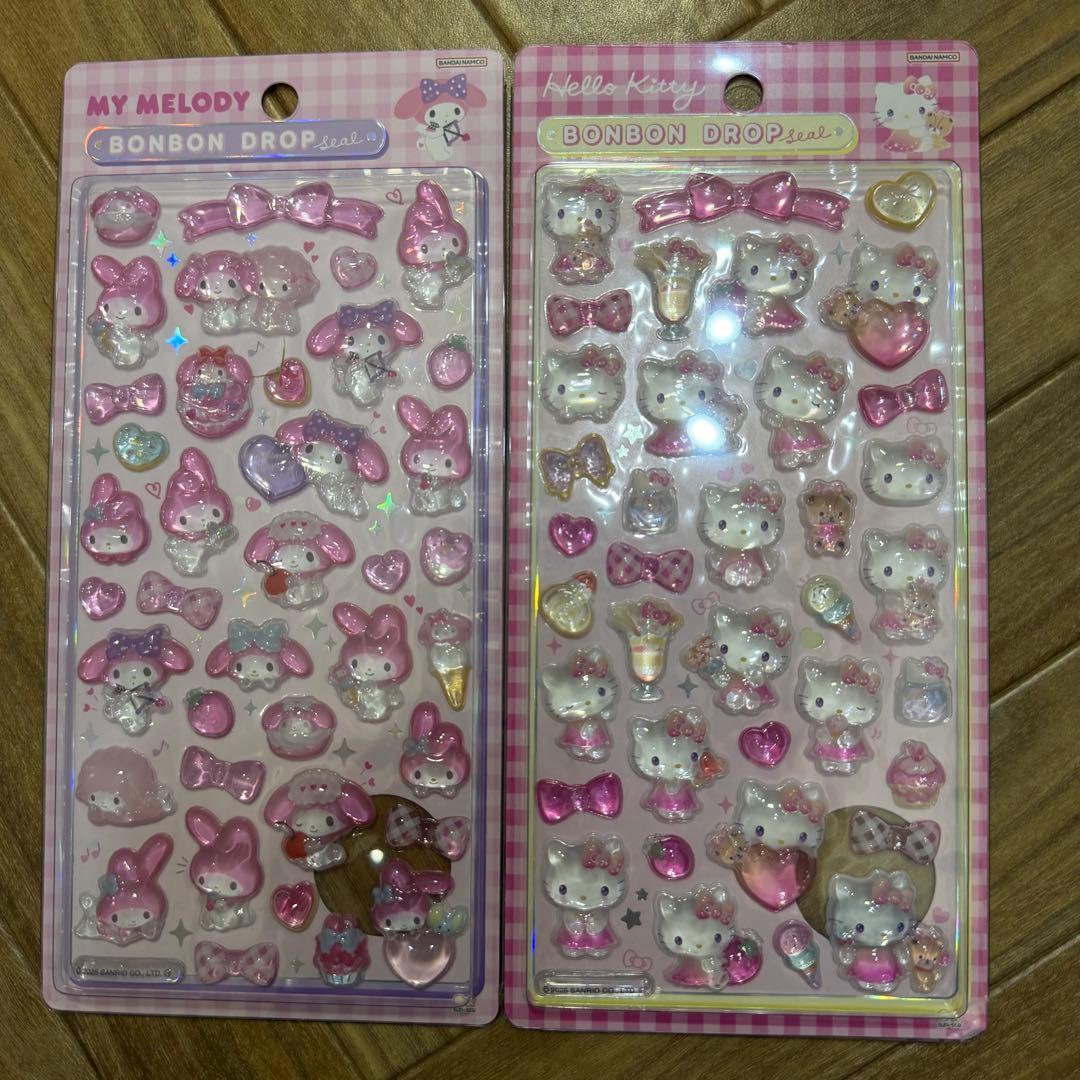【ポポちゃん 】サンリオ ボンボンドロップシール 第2弾 8枚セット