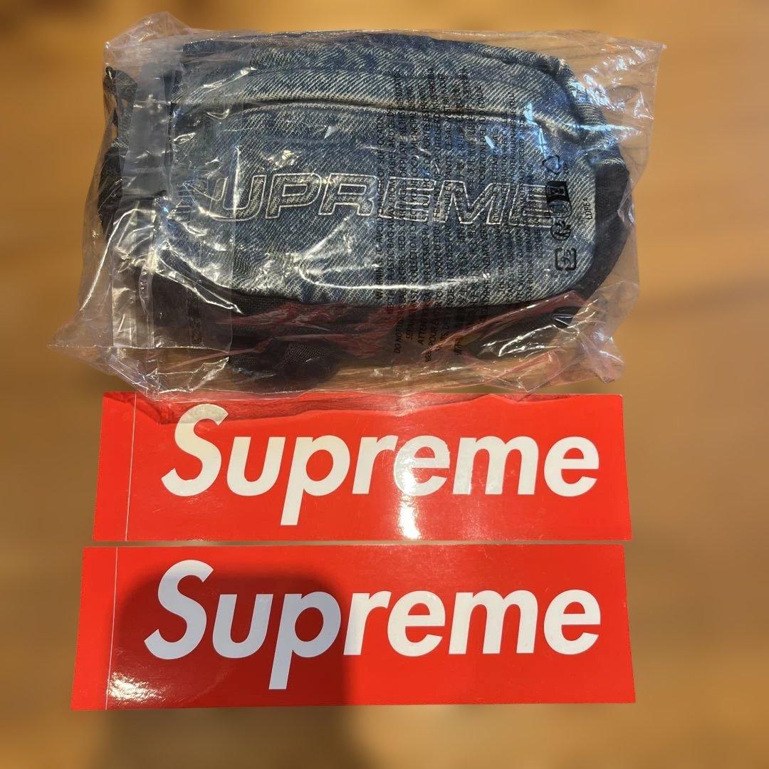 【新品未使用・タグ付き】限界価格Supreme デニム ショルダーバッグ