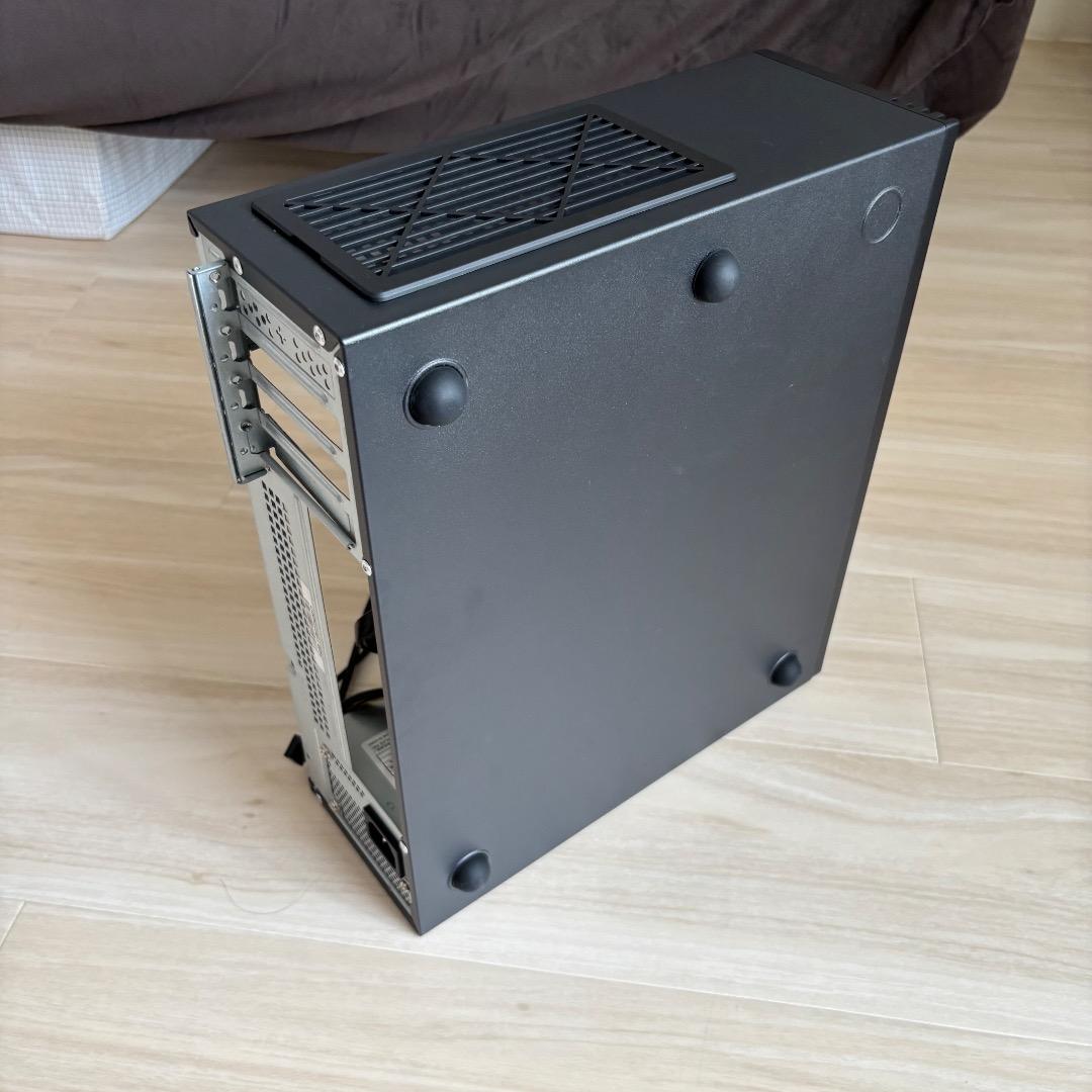 SilverStone MILO11 MicroATXケース 電源付属