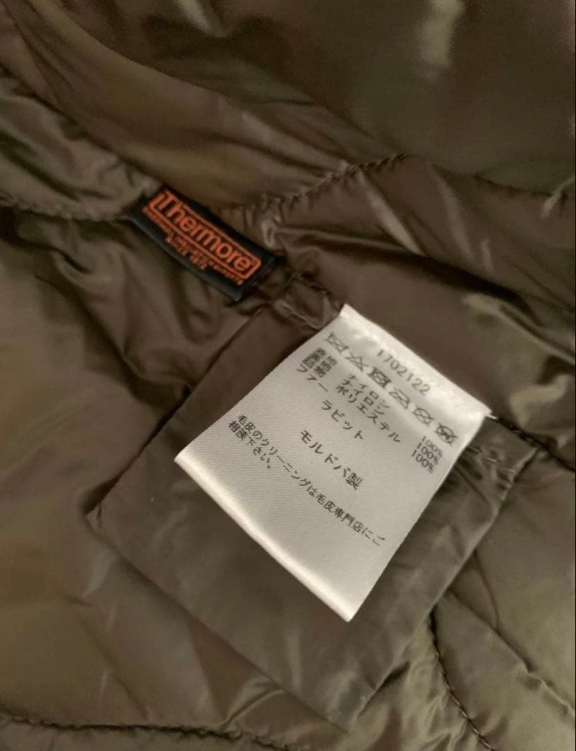 週末限定値下げ　Woolrich ファー付きモッズコート S