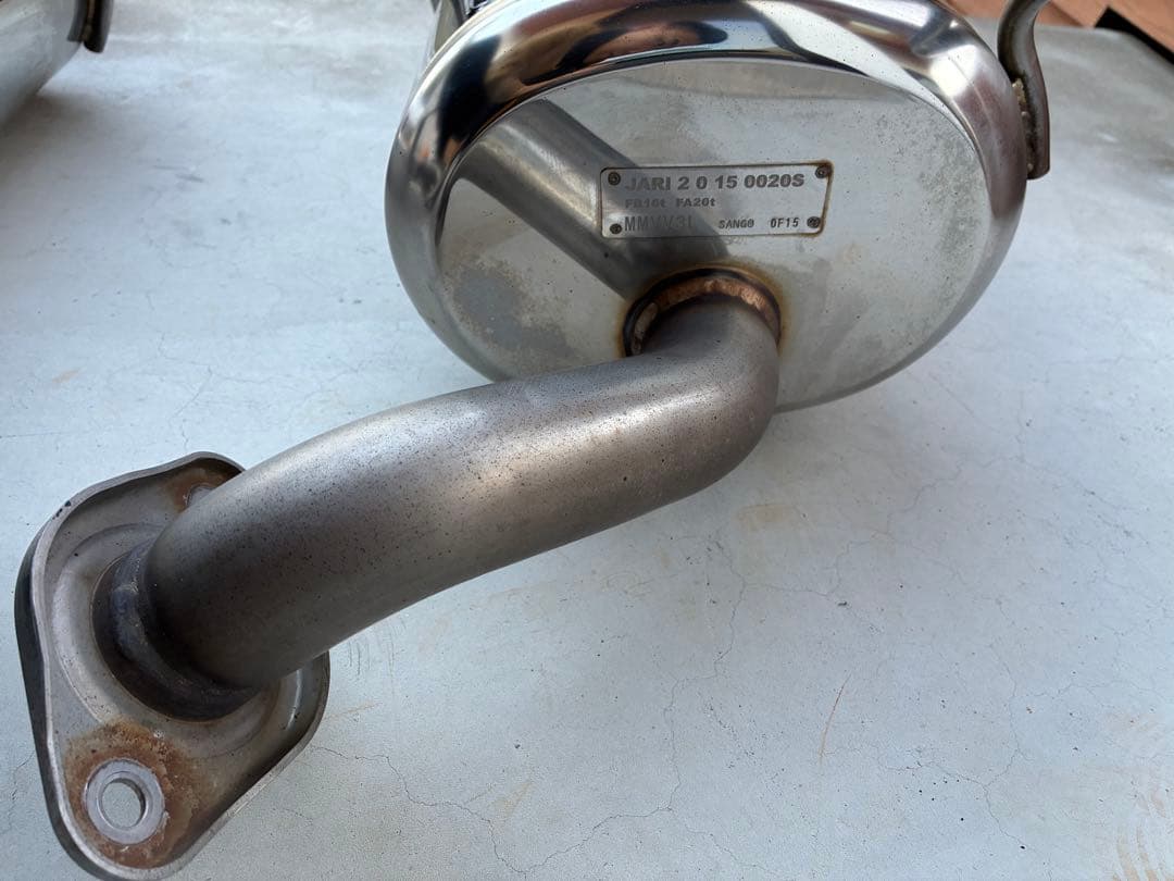 VMレヴォーグ STiパフォーマンスマフラー2本セット