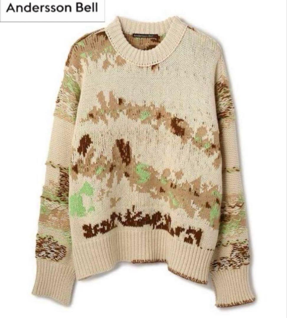 トップス Anderssonbell DELLA INTARSIA CREW SW