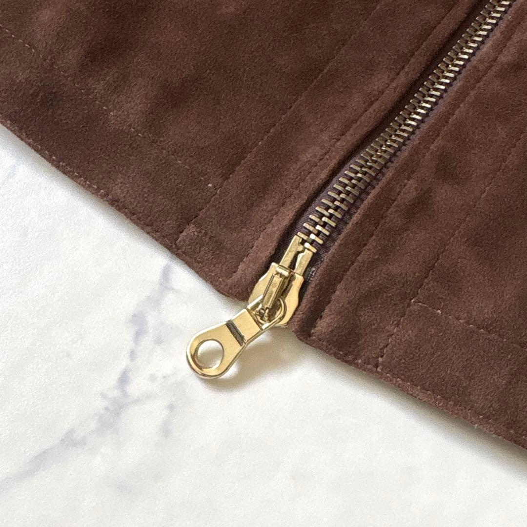 極美品！！【CINQUANTA】シングルライダースジャケット　48 ダブルジップ