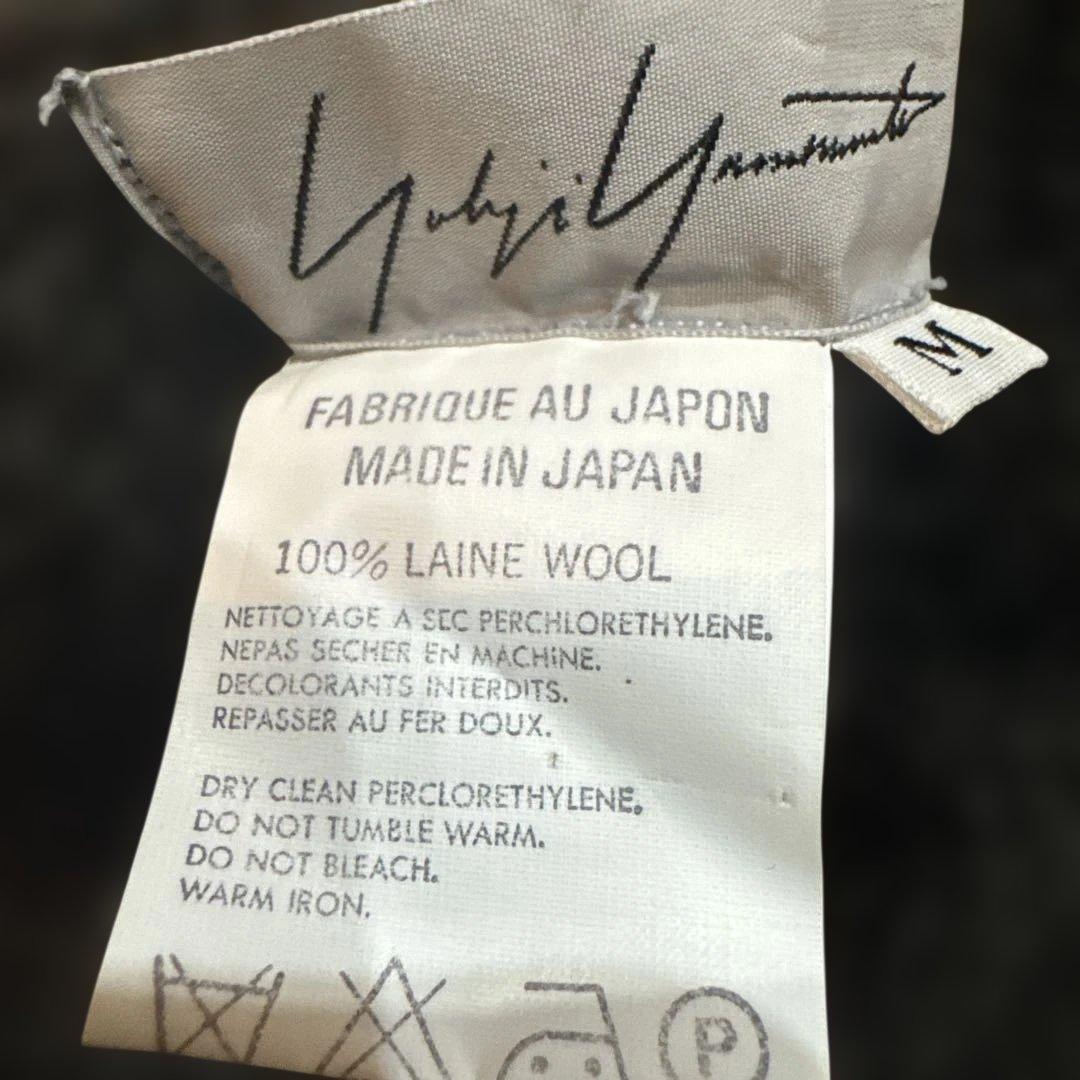 ヨウジヤマモト　90年代 ダークグレー バルーン袖ニット