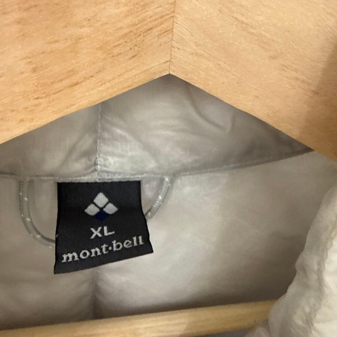 mont-bell グレー キルティングダウンジャケット　ex1000