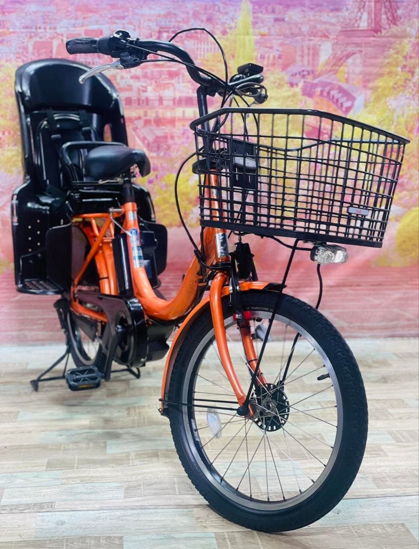 K3228 電動自転車 ヤマハ パスバビー 子供乗せ 20インチ 送料無料