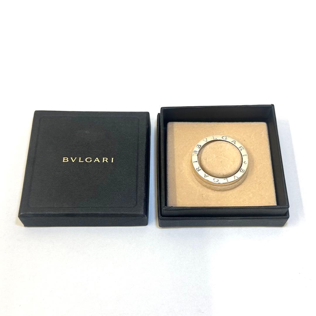 ★BVLGARI★シルバーチェーン付き★キーリング★シルバーネックレス★