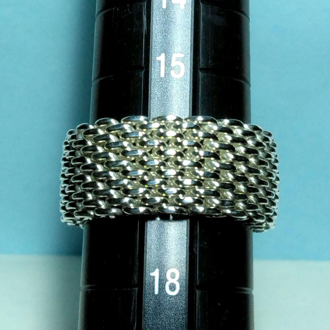 ティファニーサマセットリング 16号～17号　新品仕上げ　ほぼ無傷未使用に近い