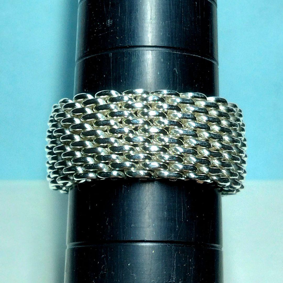 ティファニーサマセットリング 16号～17号　新品仕上げ　ほぼ無傷未使用に近い