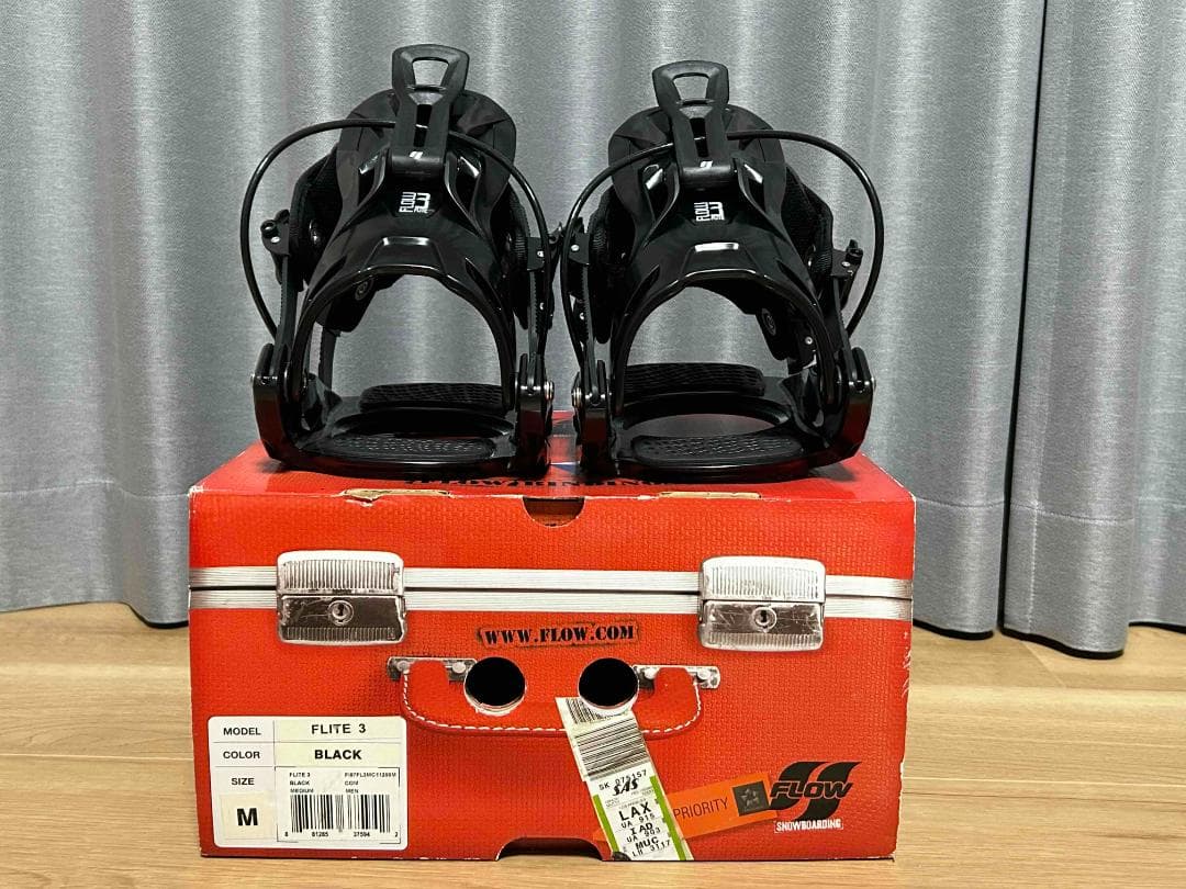 FLOW FLITE3 BLACK SIZE:M 未使用品 箱あり