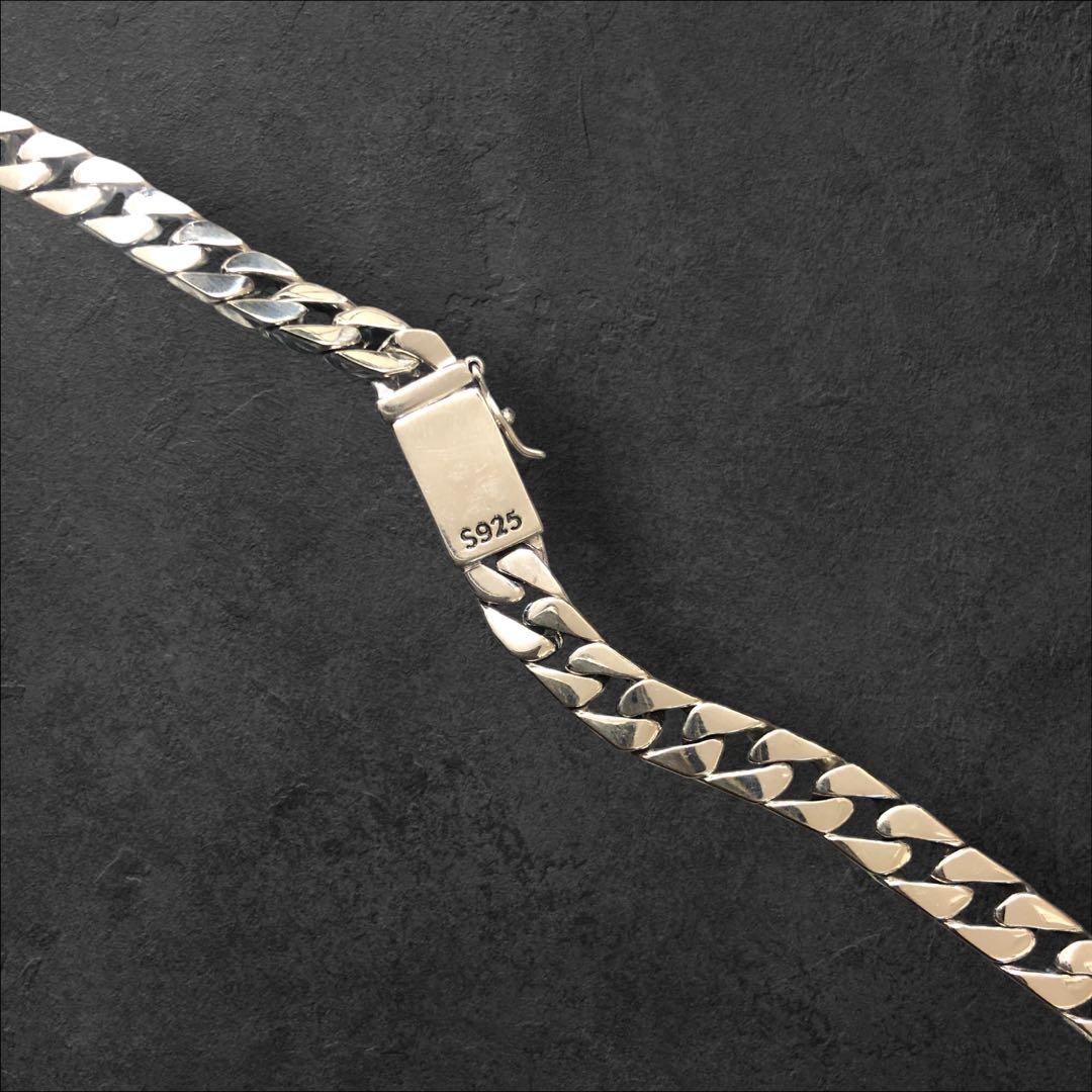 喜平 ネックレス 幅7mm 長さ50cm S925刻印 鑑定書付 シルバー925