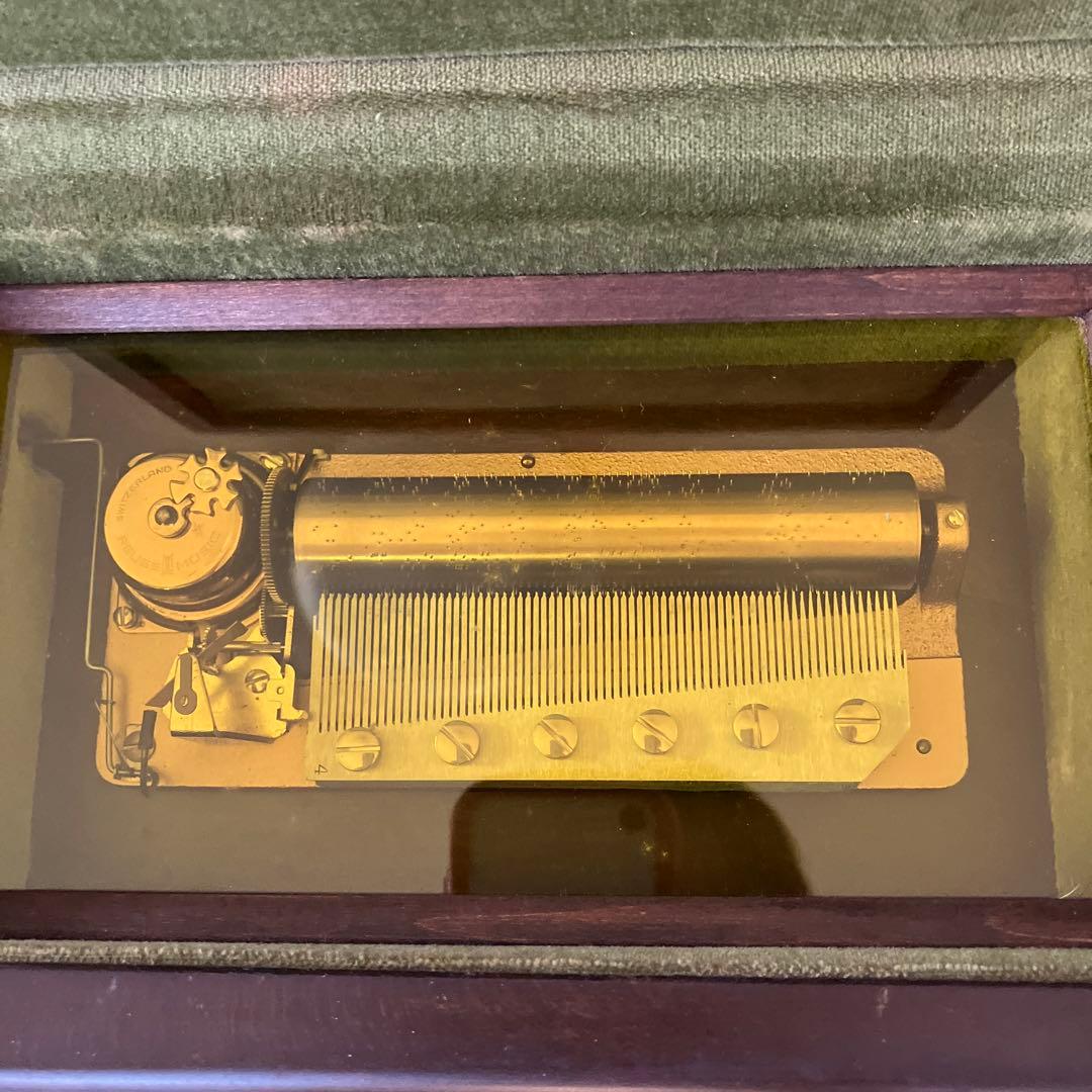 REUGE リュージュ　シリンダー型　オルゴール　72弁　陶器装飾