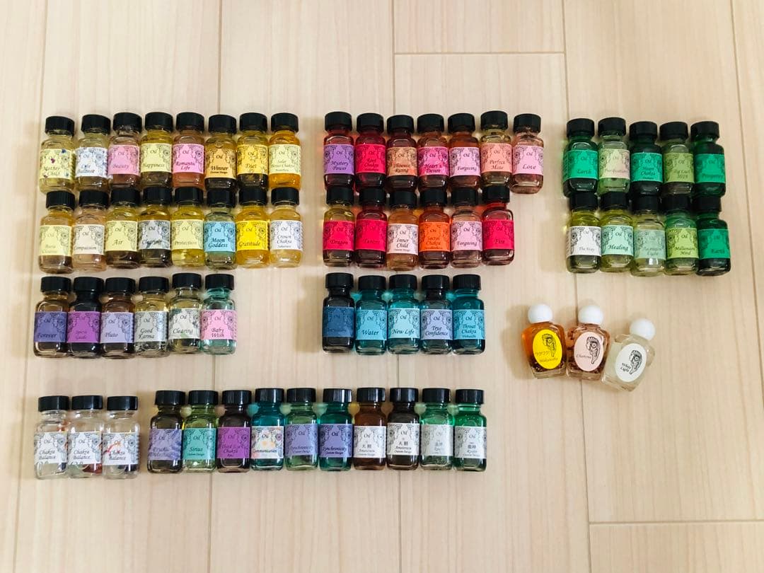 メモリーオイル　まとめ　アンシェントメモリーオイル　小分け